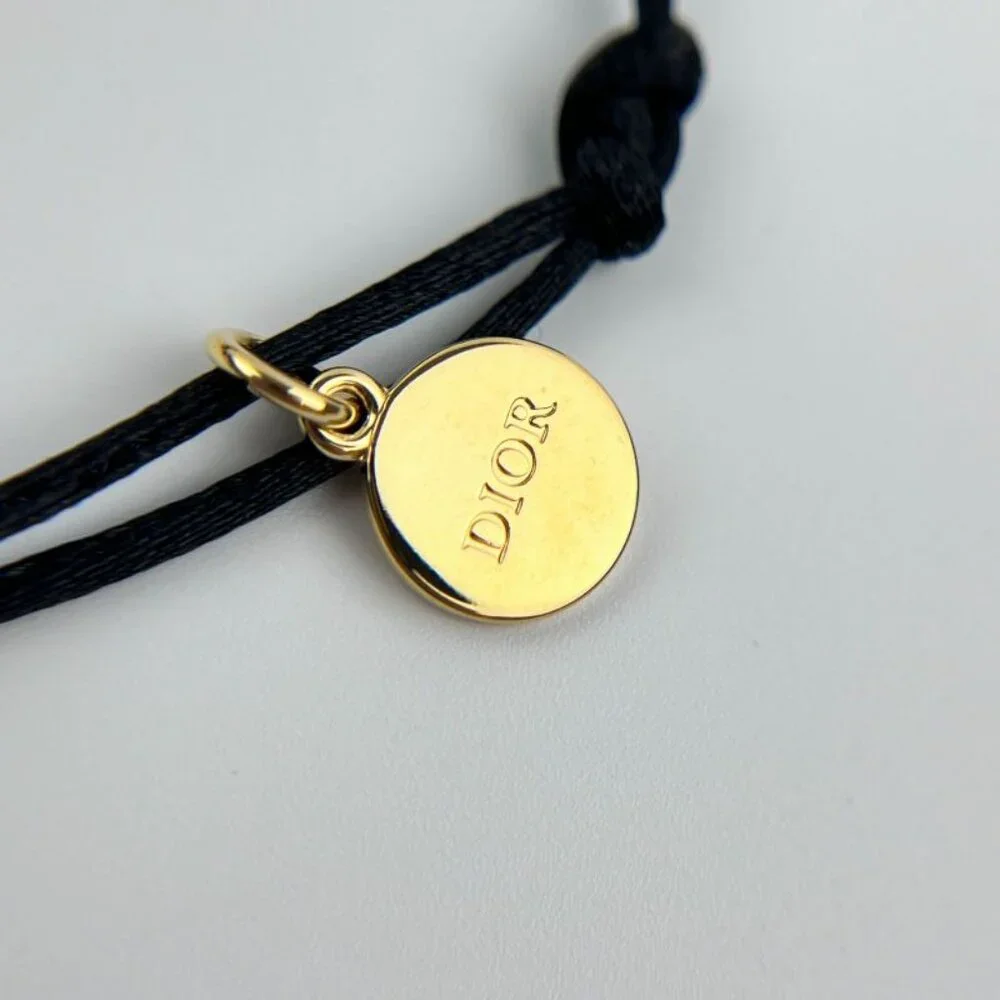 Christian Dior Accessories Bracelet Bangle Logo Gold Vintage - Picture 9 of 14